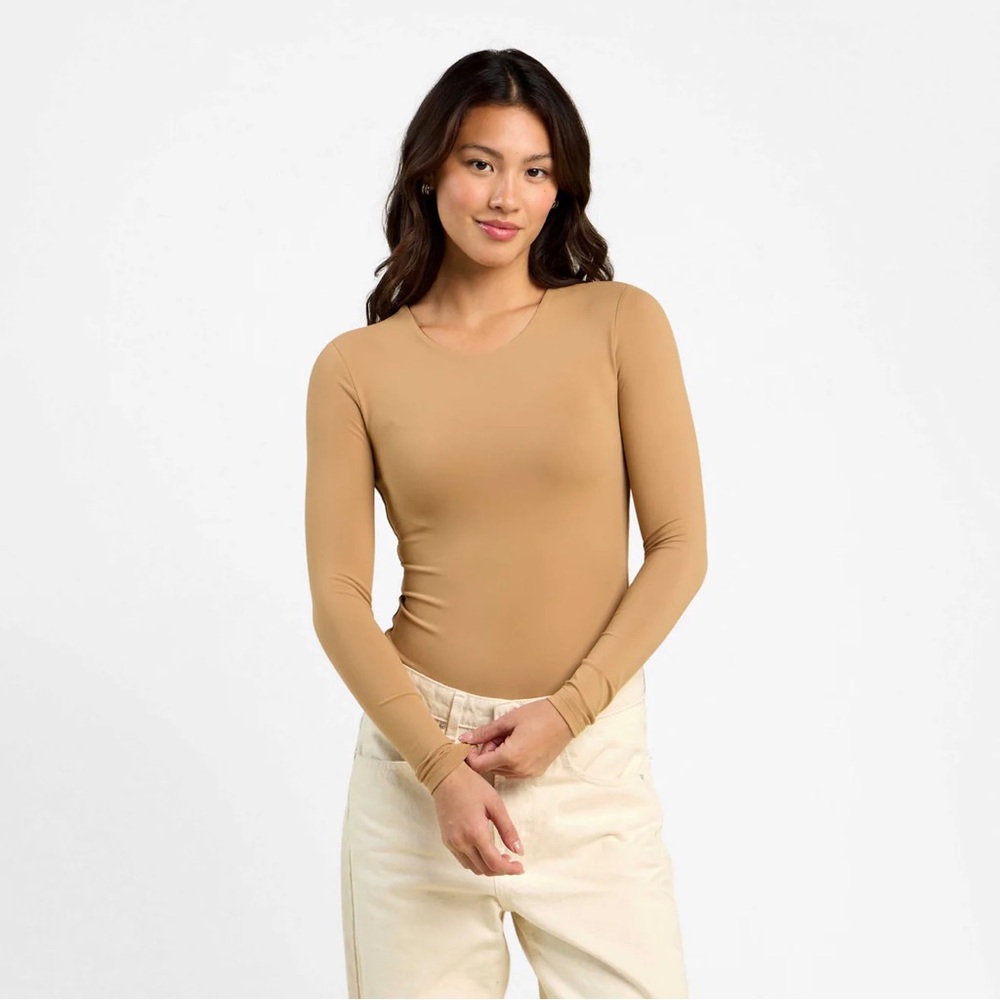 Nuuds bodysuit in cinnamon. Perfect condition- worn once.